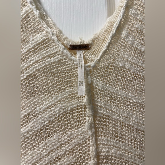 Free People Hooded Fringe Poncho XS/S - Picture 10 of 11